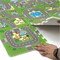 Sorbus Interlocking Traffic Puzzle Play Mat - Fun for bedroom, playroom, nursery, indoor playground, interactive display, and more (9 Tiles)